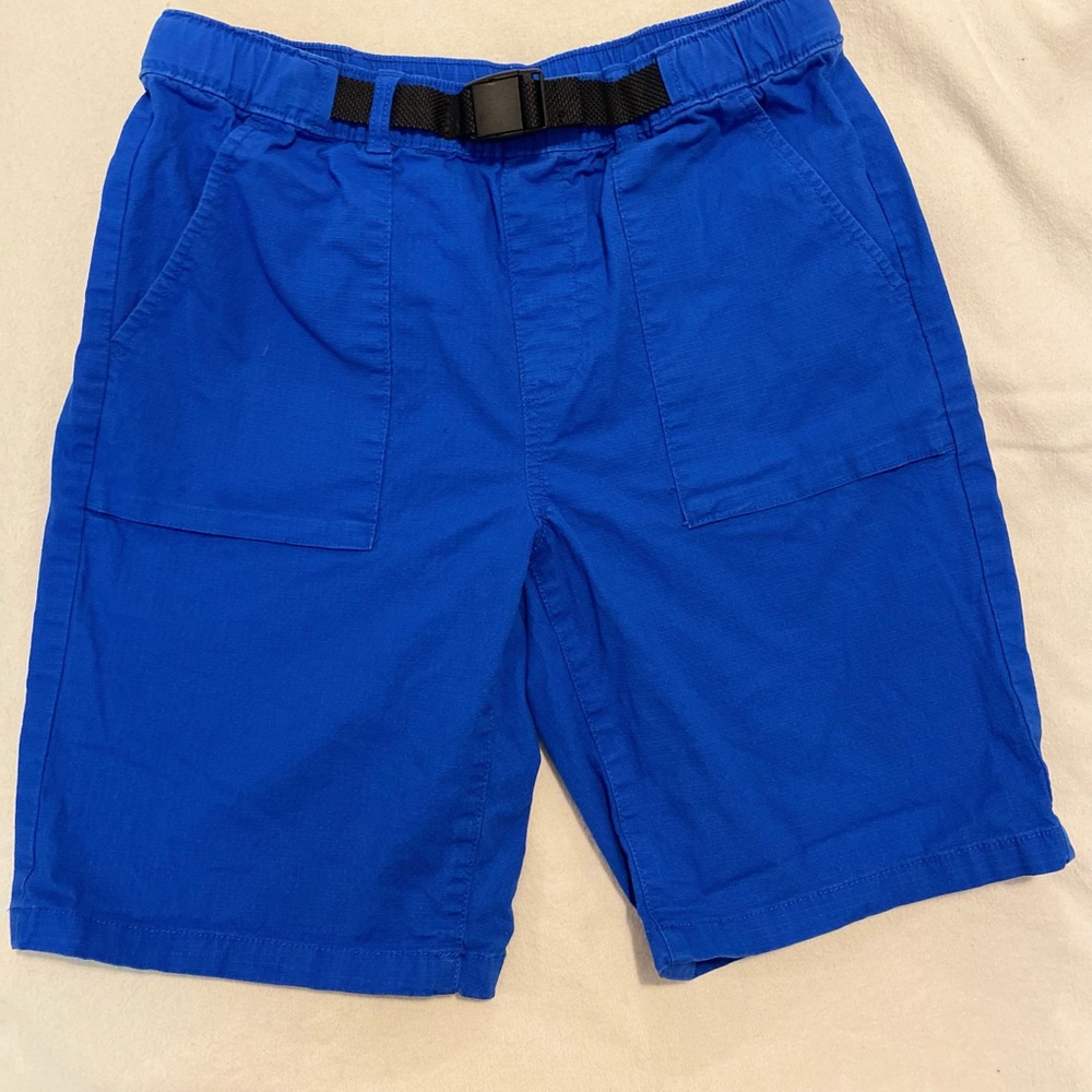 Blue shorts